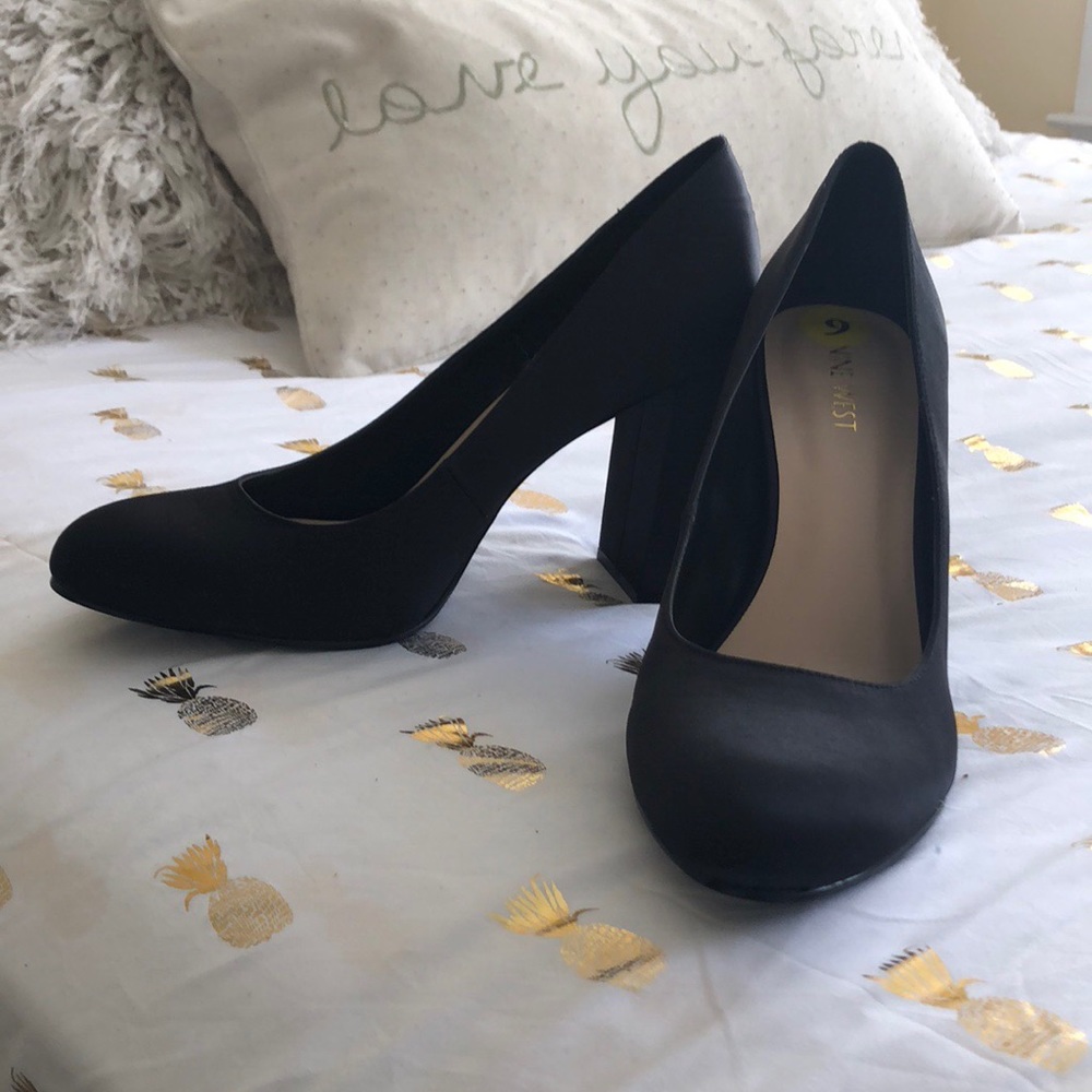 NEW Nine West Black Heels Size 9